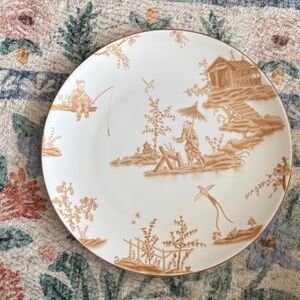Neiman Marcus Asian Toile Serving Plate